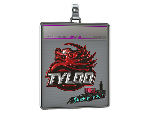 Sticker Slab | Tyloo (Foil) | Stockholm 2021