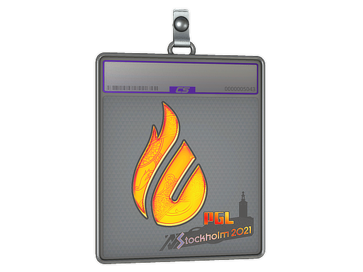 Sticker Slab | Copenhagen Flames (Holo) | Stockholm 2021
