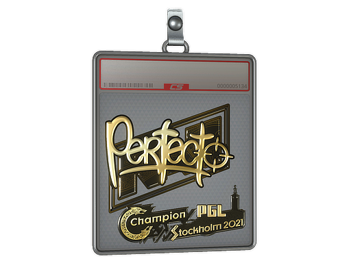Sticker Slab | Perfecto (Gold) | Stockholm 2021