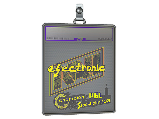 Sticker Slab | electroNic (Holo) | Stockholm 2021