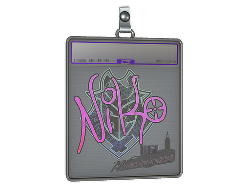 Sticker Slab | NiKo (Holo) | Stockholm 2021