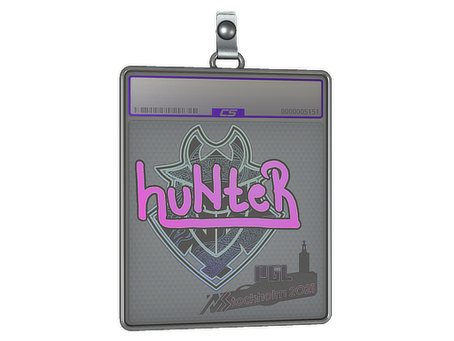 Sticker Slab | huNter- (Holo) | Stockholm 2021