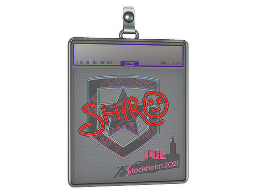 Sticker Slab | sh1ro (Holo) | Stockholm 2021