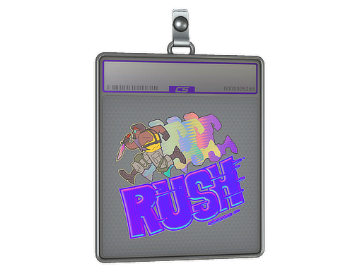 Sticker Slab | T Rush (Holo)