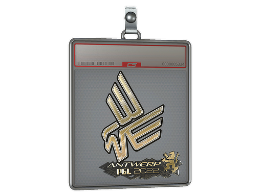 Sticker Slab | Bad News Eagles (Gold) | Antwerp 2022