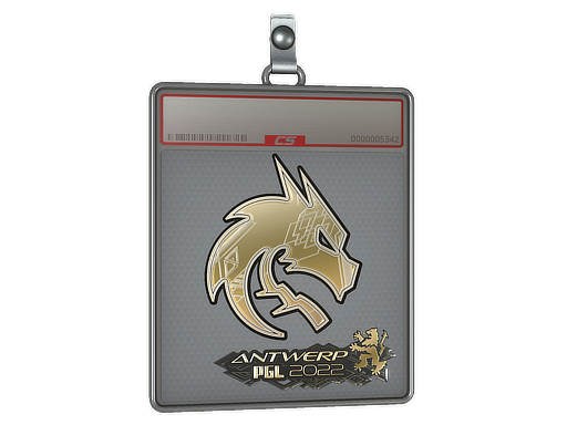 Sticker Slab | Team Spirit (Gold) | Antwerp 2022