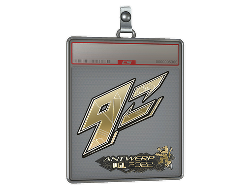 Sticker Slab | 9z Team (Gold) | Antwerp 2022