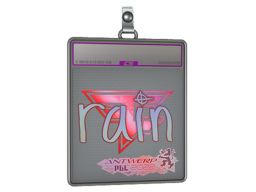 Sticker Slab | rain (Holo) | Antwerp 2022