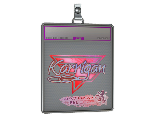 Sticker Slab | karrigan (Holo) | Antwerp 2022