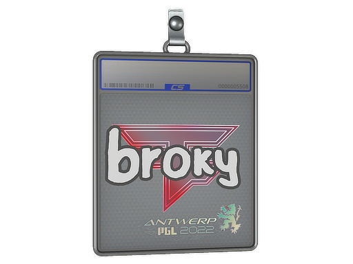 Sticker Slab | broky | Antwerp 2022