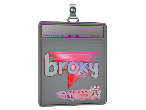 Sticker Slab | broky (Holo) | Antwerp 2022