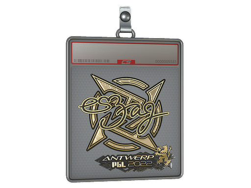 Sticker Slab | es3tag (Gold) | Antwerp 2022