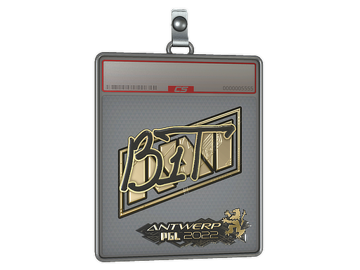Sticker Slab | b1t (Gold) | Antwerp 2022