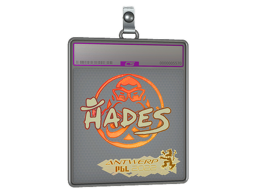 Sticker Slab | hades (Holo) | Antwerp 2022
