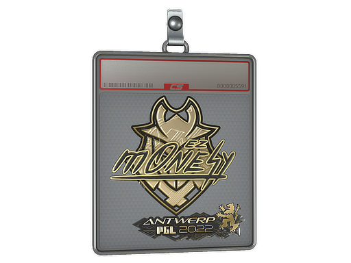 Sticker Slab | m0NESY (Gold) | Antwerp 2022