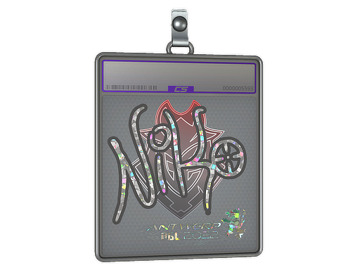 Sticker Slab | NiKo (Glitter) | Antwerp 2022