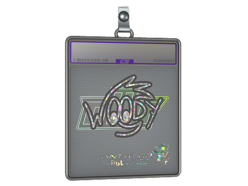 Sticker Slab | WOOD7 (Glitter) | Antwerp 2022