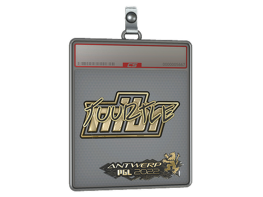 Sticker Slab | Tuurtle (Gold) | Antwerp 2022