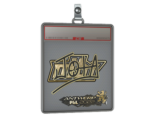 Sticker Slab | JOTA (Gold) | Antwerp 2022