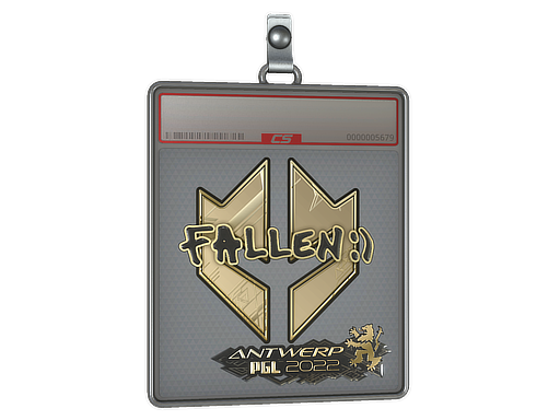 Sticker Slab | FalleN (Gold) | Antwerp 2022