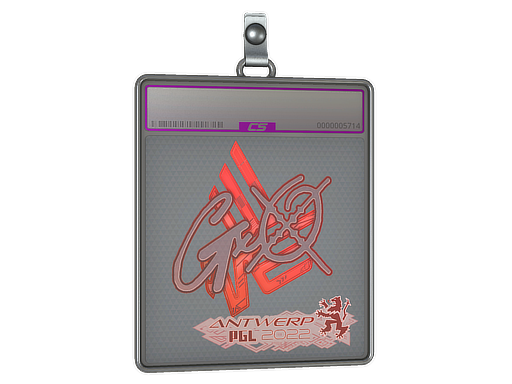 Sticker Slab | gxx- (Holo) | Antwerp 2022