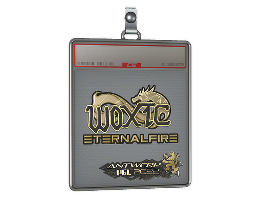 Sticker Slab | woxic (Gold) | Antwerp 2022