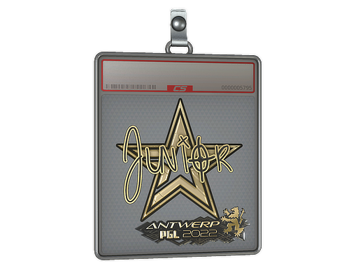 Sticker Slab | junior (Gold) | Antwerp 2022