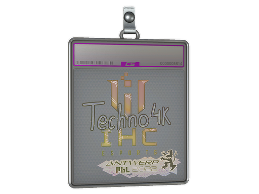 Sticker Slab | Techno4K (Holo) | Antwerp 2022