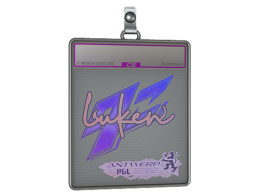 Sticker Slab | luken (Holo) | Antwerp 2022