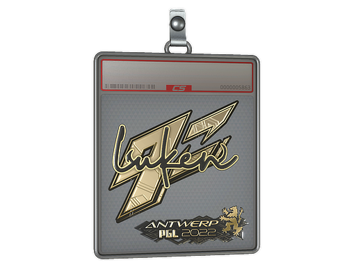 Sticker Slab | luken (Gold) | Antwerp 2022
