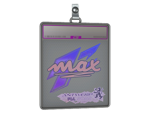 Sticker Slab | max (Holo) | Antwerp 2022