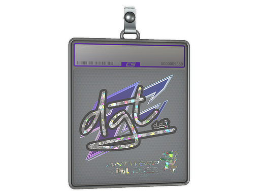 Sticker Slab | dgt (Glitter) | Antwerp 2022
