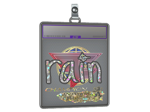 Sticker Slab | rain (Glitter, Champion) | Antwerp 2022