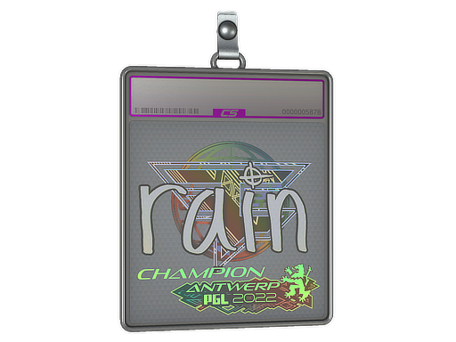Sticker Slab | rain (Holo, Champion) | Antwerp 2022