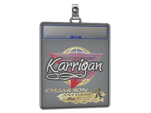 Sticker Slab | karrigan (Champion) | Antwerp 2022