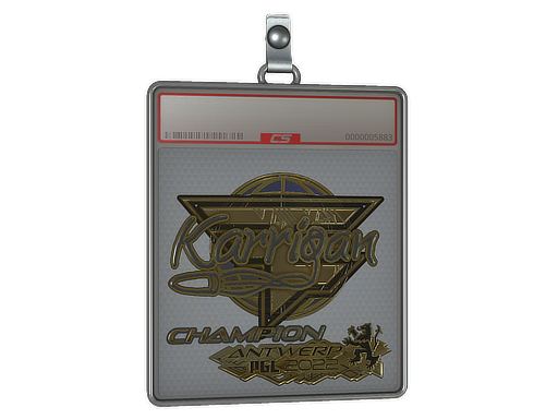 Sticker Slab | karrigan (Gold, Champion) | Antwerp 2022
