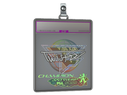Sticker Slab | Twistzz (Holo, Champion) | Antwerp 2022