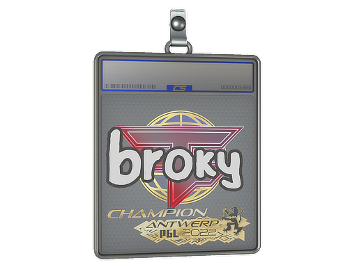 Sticker Slab | broky (Champion) | Antwerp 2022