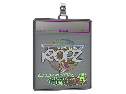 Sticker Slab | ropz (Holo, Champion) | Antwerp 2022
