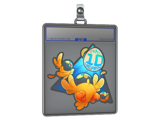 Sticker Slab | Beaky Decade
