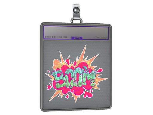 Sticker Slab | Go Boom (Glitter)