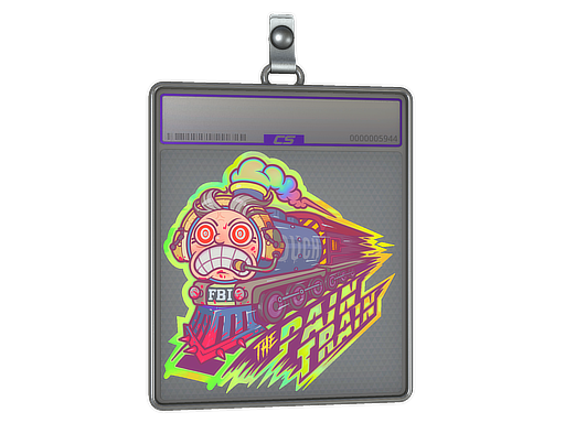Sticker Slab | Pain Train (Holo)