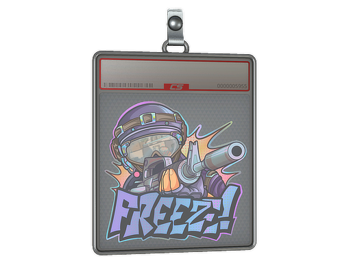 Sticker Slab | Freeze (Lenticular)