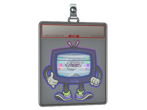 Sticker Slab | Global TV (Lenticular)