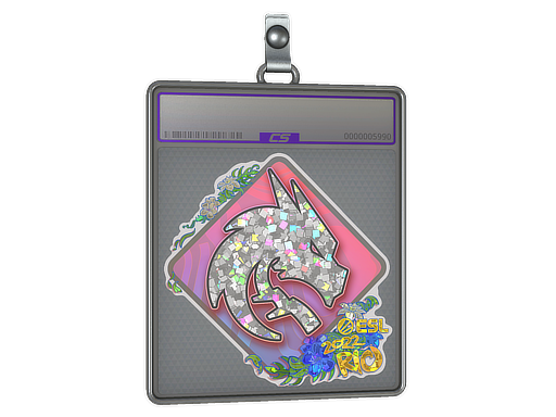 Sticker Slab | Team Spirit (Glitter) | Rio 2022