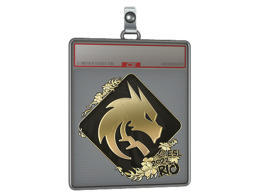 Sticker Slab | Team Spirit (Gold) | Rio 2022