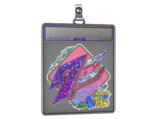 Sticker Slab | 9z Team (Glitter) | Rio 2022