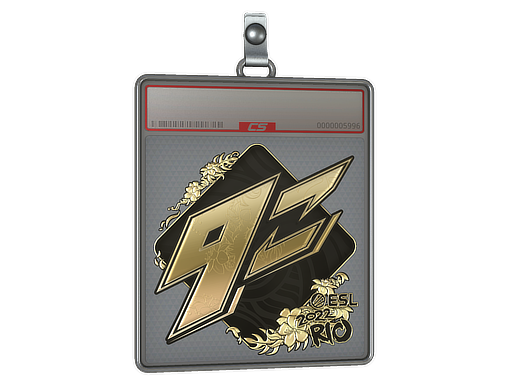 Sticker Slab | 9z Team (Gold) | Rio 2022