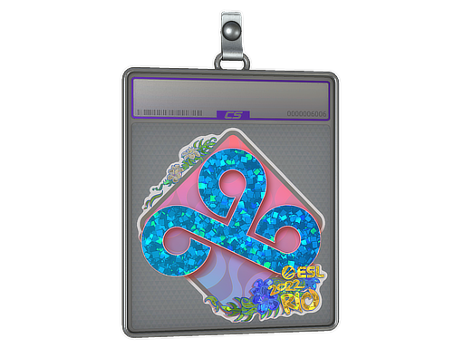 Sticker Slab | Cloud9 (Glitter) | Rio 2022