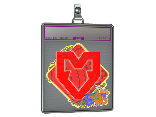 Sticker Slab | MOUZ (Holo) | Rio 2022